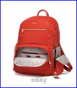 TUMI Voyageur Carson Laptop Backpack bag 15 Inch Computer Bag for Women Sunset