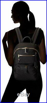 TUMI Voyageur Halle Laptop Backpack Black 12 Inch Computer Bag For Women NWT