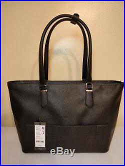TUMI WOMENS SINCLAIR NELL 13 Laptop TOTE NEW with Dust Bag BLACK