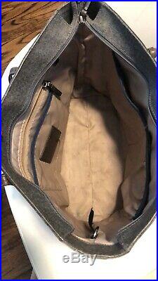 TUMI Womens BUSINESS TOTE bag laptop handbag purse Gray