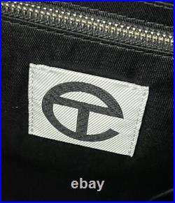Telfar Medium Black Shopping Bag vegan leather laptop