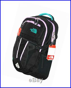 The North Face Women Recon 15 laptop backpack book bag 19X14X4