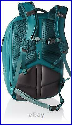 The North Face Women's Surge Laptop Backpack Bristol Blue/Jasper Green 31L