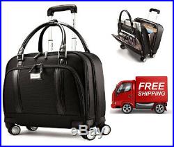 Travel Luggage Women's Spinner Mobile Office Black Samsonite Bag Laptop Case 15
