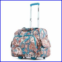 Travel Suitcase Carry On Luggage Rolling Wheeled Laptop Bag Briefcase Trolley