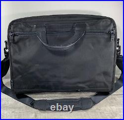 Tumi Alpha 26114D2 Laptop School Computer Black Ballistic Nylon Briefcase Bag