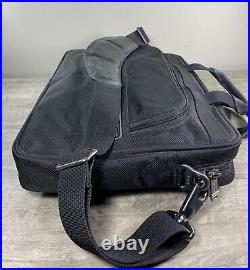 Tumi Ballistic Nylon Alpha Messenger Shoulder Laptop School Handbag Bag Purse