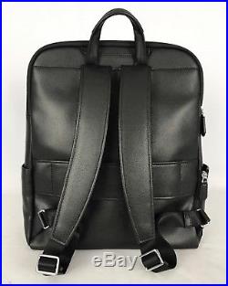 Tumi Becca Stanton Backpack Business Laptop Leather Travel Bag Black 79408D