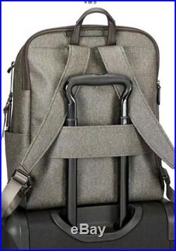 Tumi Becca Womens Stanton Backpack Earl Gray Business Laptop Travel Bag Rare