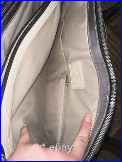 Tumi Large Grey Tote Bag With Laptop Case