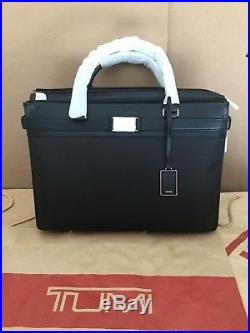 Tumi Larkin Edna Brief Black 73645 Business Laptop Bag Briefcase Women $545