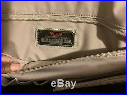 Tumi Larkin Erin Laptop Bag (73615), Navy Blue & Gray, Great Condition