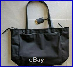 Tumi M-Tote Voyageur Large Laptop Bag Nylon Black Handbag for Women 0494766