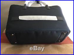 Tumi Navy Ballistic Nylon Small Tanya Tote Satchel Laptop Carry On Bag $345 NWT