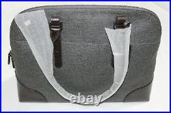 Tumi Nivelle 073130EG Women's Twill Business Laptop Case Bag, Grey/Brown $495