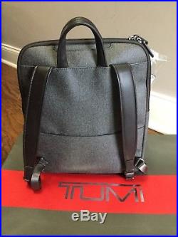 Tumi Sinclair Hanne Backpack Women Casual Bag Laptop Business 79399 Gray $495
