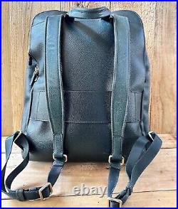 Tumi'Sinclair Harlow' 15 Leather Laptop Backpack Green MSRP $595