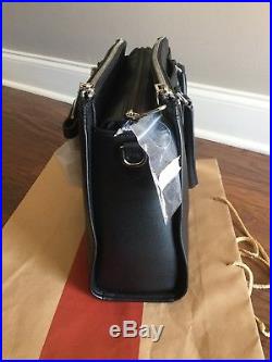 Tumi Stanton ESME BUSINESS BRIEF Laptop Womens Bag Leather 79405 Black