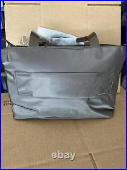 Tumi Voyager Mauren Tote Nylon Laptop Travel Everyday Bag 196310 Mink $325 Brown