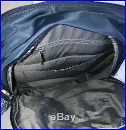 Tumi Voyageur Backpack Laptop Bag Boarding Tote Blue Floral Margarita, Calais Sz