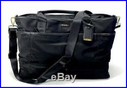 Tumi Voyageur Breyton Weekender Bag Black Nylon with Laptop Sleeve 494771