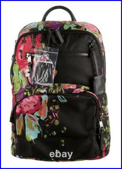 Tumi Voyageur Hartford Backpack Lightweight Laptop Bag Collage Floral NWT