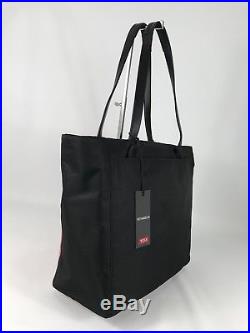 Tumi Voyageur Large M-Tote Laptop Carry-All Bag Black and Red Gallery Floral
