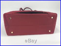 Tumi Voyageur Large M-Tote Laptop Carry-All Bag Crimson Red 494766