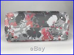 Tumi Voyageur Large M-Tote Laptop Carry-All Bag Grey Pink Floral 494766