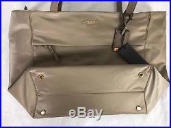 Tumi Voyageur Large M-Tote Laptop Carry-On Carry-All Bag Khaki $295