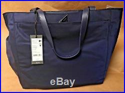 Tumi Voyageur Large M-Tote Laptop Carry-On Carry-All Bag Marine Navy Blue 494766