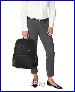 Tumi Women's Voyageur Calais Backpack Black for Business Travel laptop bag AUTHE
