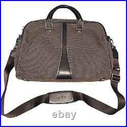 Tumi attache carry on laptop stiff ballistic bag briefcase travel bag