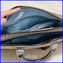 Tumi attache carry on laptop stiff ballistic bag briefcase travel bag