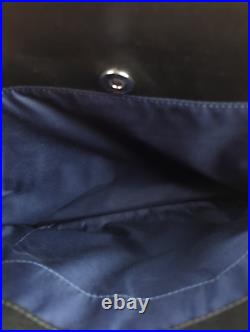 USED 1x TUMI Stanton Nia Commuter Briefcase Black Leather Laptop Bag