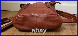 VILENCA HOLLANDBrown Tan Backpack/Knapsack Bag Genuine Leather Laptop safe