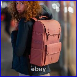 VINTA PETRA Waterproof Twill Backpack Large Travel Bag with Laptop Sleeve