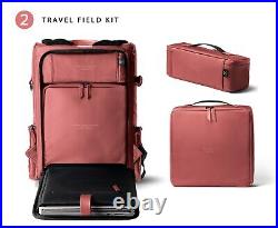 VINTA PETRA Waterproof Twill Backpack Large Travel Bag with Laptop Sleeve