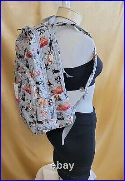 Vera Bradley Best in Show Campus Large Backpack Bag Laptop Puppies Dogs New NWT