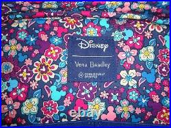 Vera Bradley Disney Campus Backpack, School Bag, SENSATIONAL SIX PAISLEY, NWT