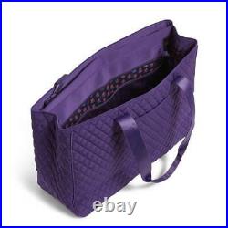 Vera Bradley Dual Compartment TRAVEL WORK SCHOOL Laptop Bag Elderberry Purple