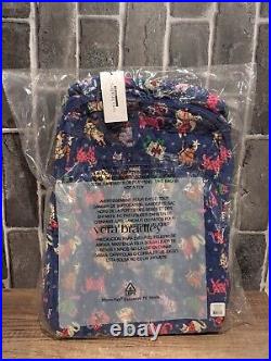 Vera Bradley Essential Large Laptop Backpack CATNIP CHRISTMAS Cats? New V389