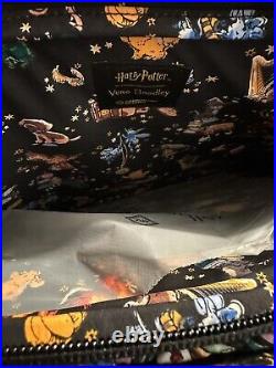 Vera Bradley Harry Potter Friends At Hogwarts Laptop Organizer