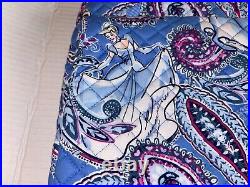 Vera Bradley Laptop Organizer Case Disney Cinderella Paisley NWT