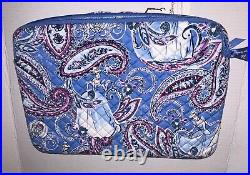 Vera Bradley Laptop Organizer Case Disney Cinderella Paisley NWT