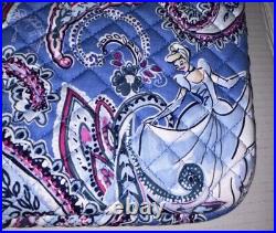 Vera Bradley Laptop Organizer Case Disney Cinderella Paisley NWT