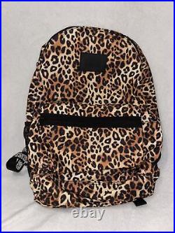 Victoria's Secret PINK Campus LEOPARD Backpack Laptop Travel Bag Discontinued