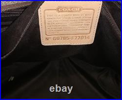 Vintage COACH Hampton Signature Monogram Tote Diaper XL Multifunction Laptop Bag