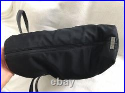 Vintage COACH Mercer Black Nylon/Leather Commuter Laptop Tote Bag #5117-NICE