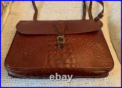 Vintage MULBERRY Congo Nile Leather Briefcase Satchel Laptop Work Shoulder bag